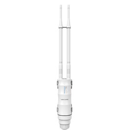 WAVLINK N300 Outdoor Wireless Access Point, Weatherproof 300Mbps 2.4G WiFi Access Point support 100m Active/Passive PoE, AP/Router/WISP/Bridge Mode, 100Mbps WAN/LAN, UK Plug
