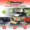 10L0L Golf Cart Seat Covers for Yamaha Club Car Precedent