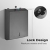 Paper Towel Dispenser Wall Mount - Multifold Trifold Paper Towel