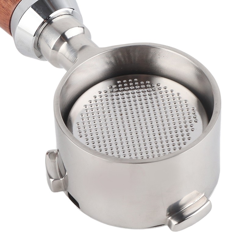 3 Ears Coffee Bottomless Portafilter Removable Stainless Steel Coffee Portafilter