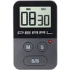 PEARL Kitchen Timer: Digital Kitchen Timer with Stopwatch, Acoustic and