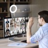 Ring Light with Tripod Stand&Clip for Laptop,Video Conference Lighting,5" Led