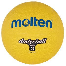 Molten Unisex's Dodge Ball, Yellow, 310 g, Ø 200mm