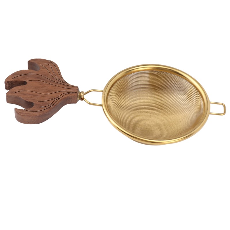 Tea Strainer with Handle Easy To Clean Large Capacity Stainless