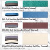 47 Pcs 3/4" x 12" Replacement Sharpening Belt Kit, Knife