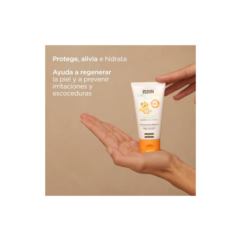 ISDIN Babynaturals Pomada protectora contra las rozaduras del pañal para