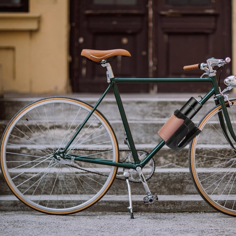 TIDTALEO Portavasos para Bicicleta, Portabotellas para Bicicleta, Plástico, Bordes Lisos