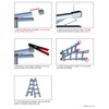 Little Giant Ladder 1A Outer Feet Shoe Kit 31066 30100