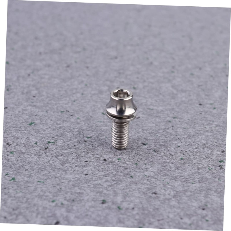 ULTECHNOVO 3sets Aluminum Alloy Screw M5x12mm Bike Screw Replacement Handle