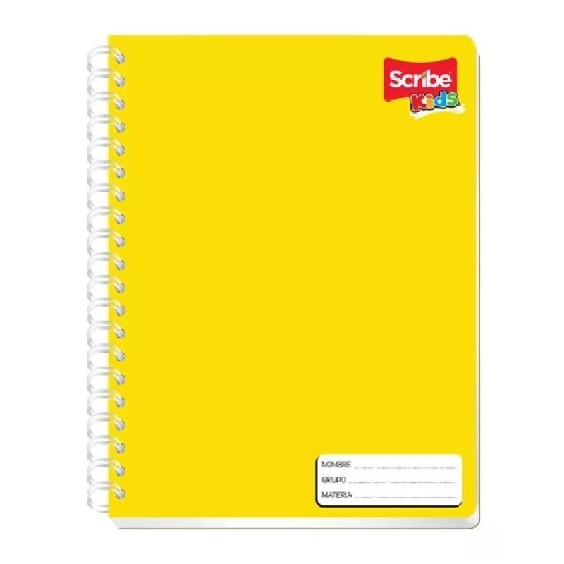 Scribe 3 Cuadernos Profesional Scribe Kids Doble Espiral C. Grande