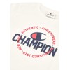 Champion Boys' Legacy Boy-Graphic Crew Neck with Logo Set, White