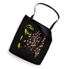 Chuc Mung Nam Moi Peach Blossom Happy Vietnamese New Year Tote Bag
