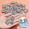 37 PCS Number Letter Shoe Charm, Alphabet Clog Charm, 0-9#