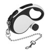 PUPTECK Retractable Dog Leash with Chew Proof Chain, 360°Tangle-Free Pet