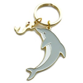 Aquatic Key Ring [Dolphin] Marine Animal Cute Key Chain Z0205/KH