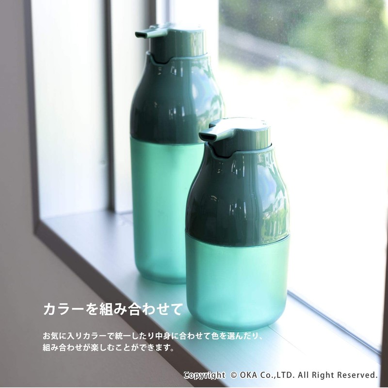 Oka PLYS Base 4548622592634 Dispenser, Foam Type, Capacity: Approx. 8.5