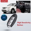 NPAUTO Key Fob Replacement Fits for Nissan Rogue Pathfinder Versa