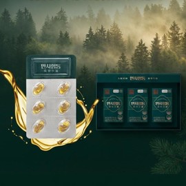 Everything goes well New Everything is Prosperous Pine needle oil 98.376% 3 months supply Vitamin E pine needle extract 3 months supply (1 month supply x 3 boxes) / 뉴 만사형통 송침유 98.376% 3개월분 비타민E 솔잎추출물 3개월뷴 (1개월분 x 3박스)