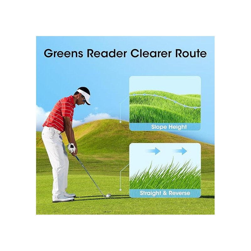 Golf Sunglasses for Men Polarized Lenses for Green Reading, UV400,