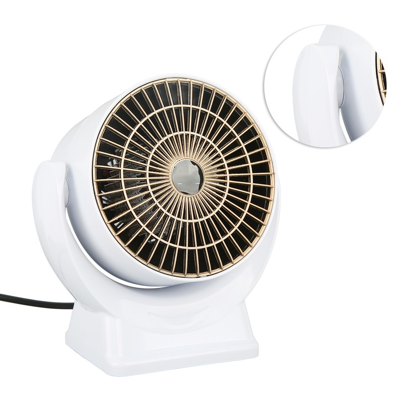 Space Heater Fashionable Simple Safe 800W Electric Desktop Heater for
