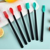 Mini 3-Piece Silicone Head Utensil Set,High Heat Resistant long handle