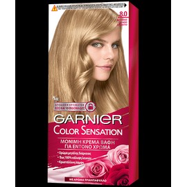 GARNIER COLOR SENSATION DYE LIGHT BLONDE 8.0