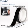 TygoTy Light Blackout Tape 1.2 inch X 66 FT Blocking