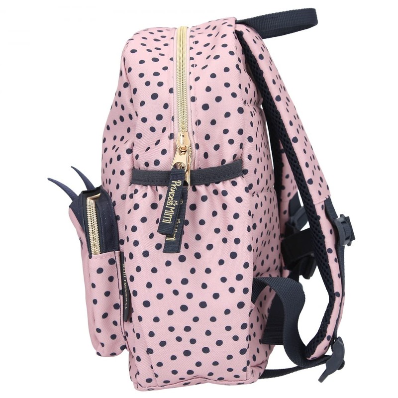 Depesche 11915 Princess Mimi Backpack in Light Pink, Polka Dot
