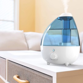 Pure Enrichment® MistAire™ XL Ultrasonic Cool Mist Humidifier - All Day Operation for Large Rooms, 1 Gallon Tank, Variable Mist Control, Automatic Shut-Off, Whisper Quiet, and Optional Night Light