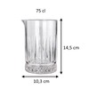 Mixing Glass Mixing Glass Professional Cocktail, 75 cl, Timeless for