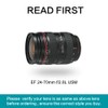 Fotover EW-83F Lens Hood Replacement Compatible with Canon EF 24-70mm