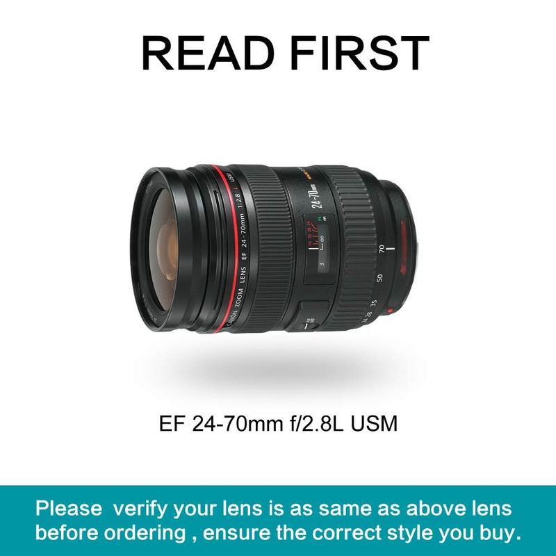 Fotover EW-83F Lens Hood Replacement Compatible with Canon EF 24-70mm