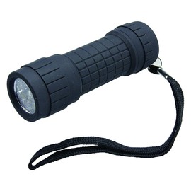 Unicom 9 LED Compact Torch, Black