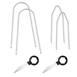 6 Pieces Radio Release Key Universal Car Radio Removal Tool, Car Radio Shackle Removal Instrument Key DIN Release Buttons, Release Tool Radio for Car Radio Repair
