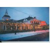 FRANKENMUTH, MICHIGAN ZEHNDER'S RESTAURANT CHRISTMAS ON POSTCARD (CD#72*)