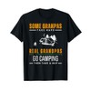 campers' catnap: grandpas' humorous outdoor snooze tee T-Shirt