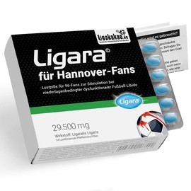 Ligara® for Hanover Fan Item Gift Birthday Fans (1x Single Dose) Men's Gifts by Ligakakao.de