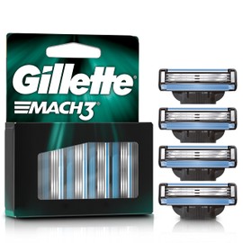 Gillette Mach3 Shaving Machine Charge - 4 units