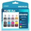 SHUOLEI Compatible Ink Bottle GT51 GT52 GT51BK GT52 GT52C GT52M