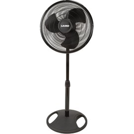 Lasko 2521 16" Oscillating Stand Fan, 16 Inch, Black