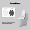 Practical Toilet Mirror for Wiping – Compact, Portable & Easy