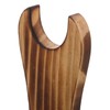 HOLIDYOYO Wooden Sword Stand, Light Brown Flute Display Rack, Single