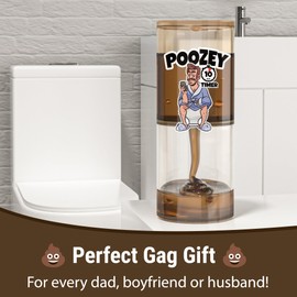 Poozey | Funny Poop Timer for The Toilet | A Gift for Dads and Husbands Who Spend Too Long in The Loo