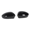 2 Pcs Door Side Rearview Mirror Cover Cap Left Right