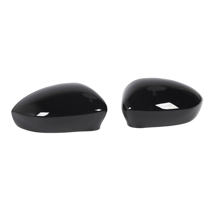 2 Pcs Door Side Rearview Mirror Cover Cap Left Right