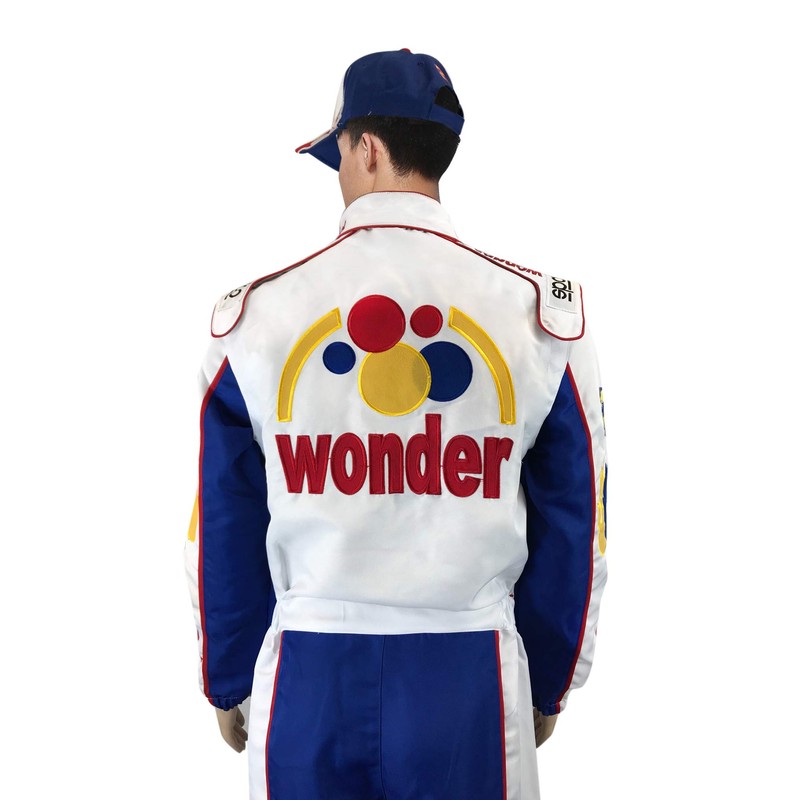 OEM Ricky Bobby Jumpsuit + Cap Full Costume Talladega Nights