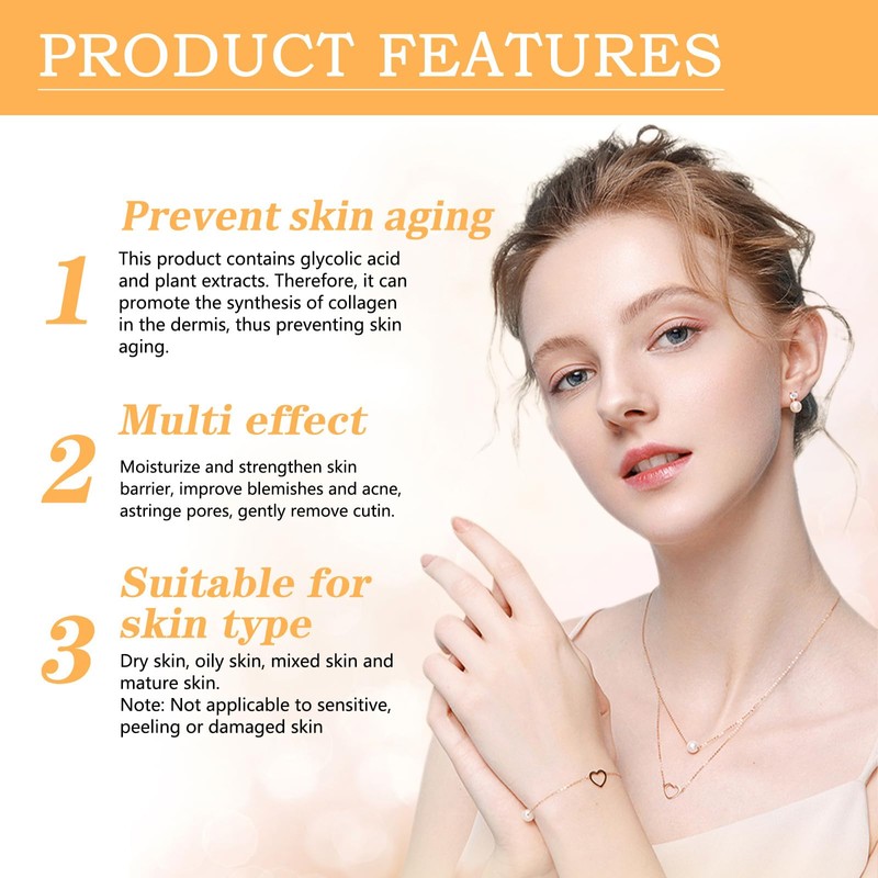 100 ml Glycolic Acid Toner, Glycolic Acid Peeling 7% Ige