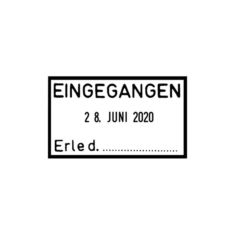 Trodat Datumsstempel CLASSIC 54 x 30mm (B x H) light