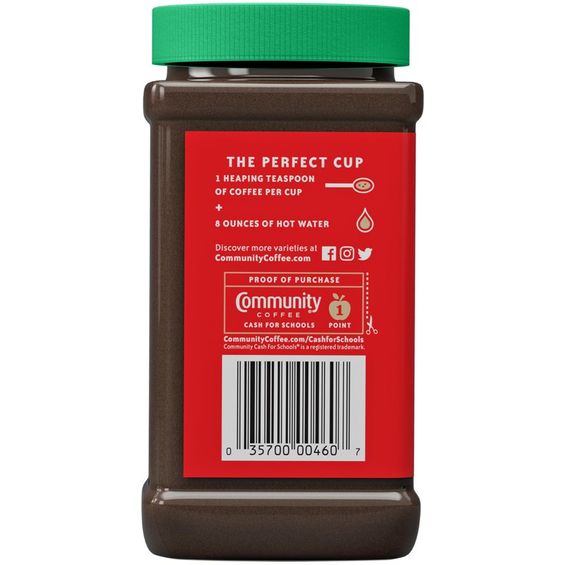 Community Coffee Cafe Special Decaf Blend Instant Coffee, Medium-Dark Roast,