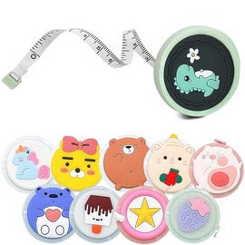 10 Piezas Cinta Metrica Corporal, Cinta Mtrica Retrctil de 150 cm60 inch Cinta Antropometrica Suave, Cinta de Medicin Mtrica Linda Regla Costura Del  